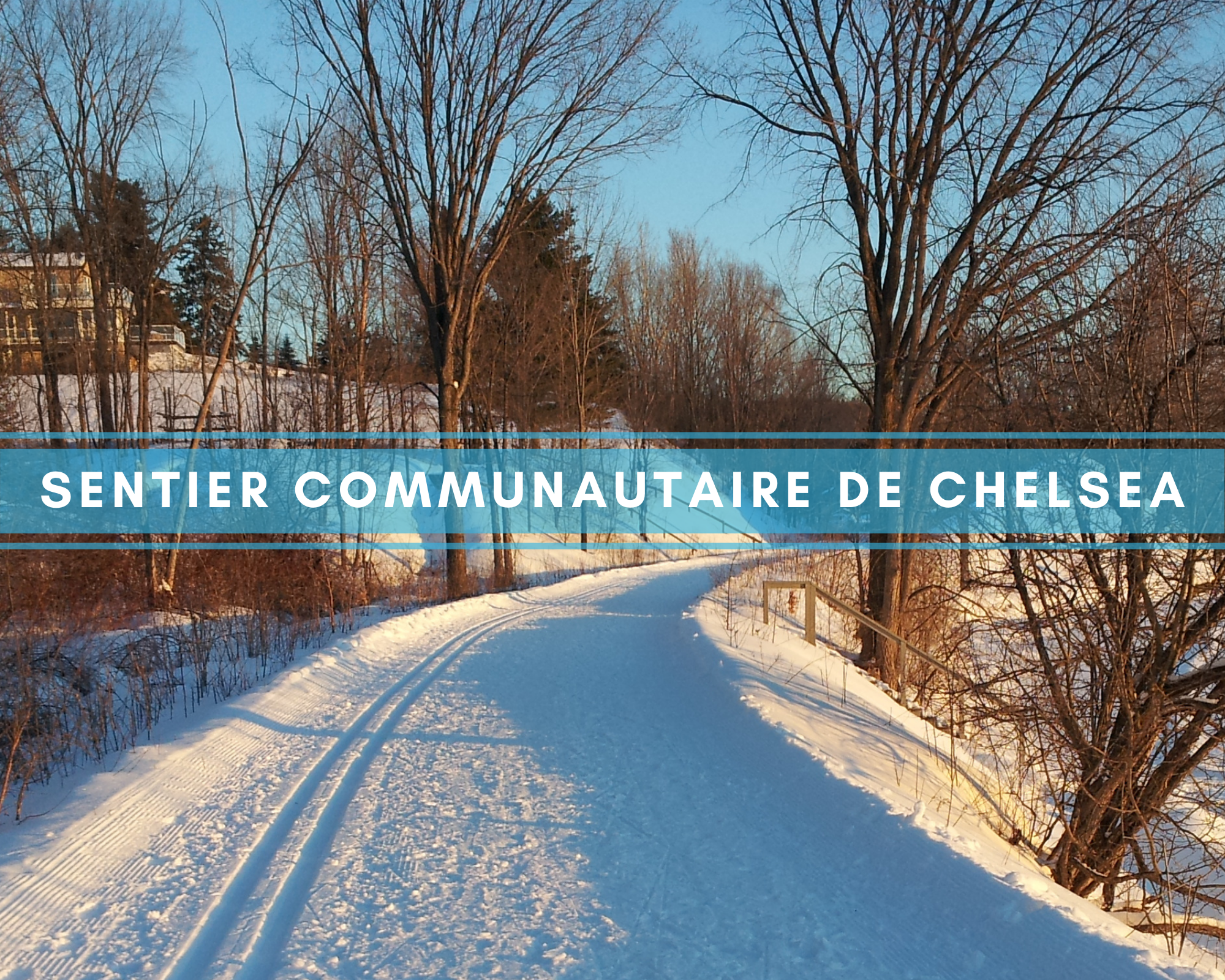 Auberge Tom B&B - Activités hivernales en Outaouais - Ski de fond sur le sentier communautaire de Chelsea