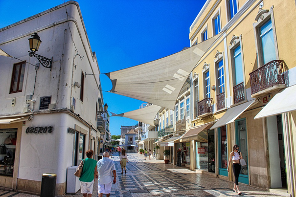 Faro decorated streets Faro decorated streets