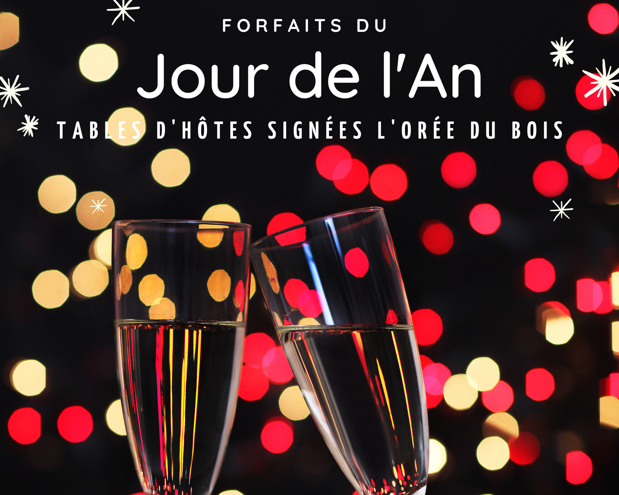 Auberge Tom B&B - Forfaits du Jour de l'An