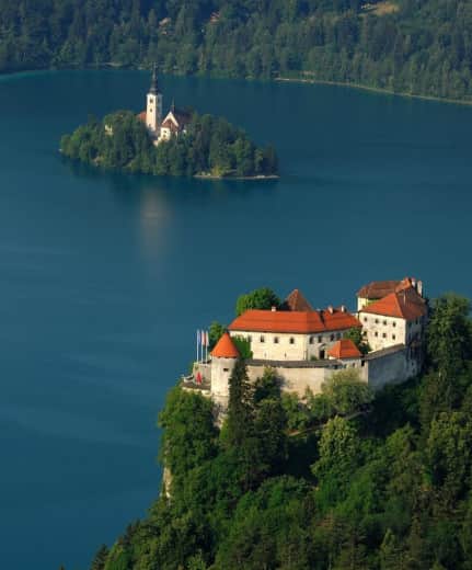 Bled from above