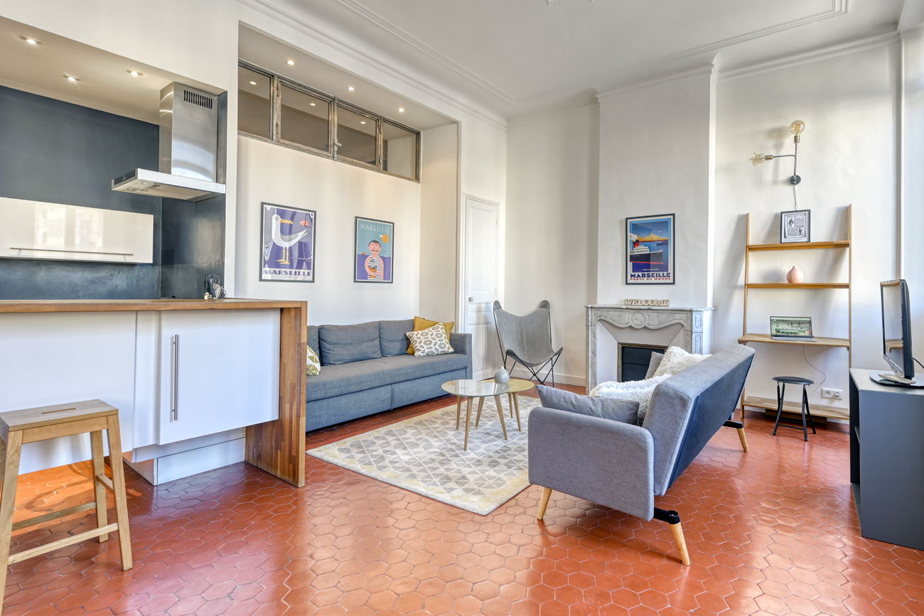 séjour appartement NOCNOC le Fortunio à Marseille