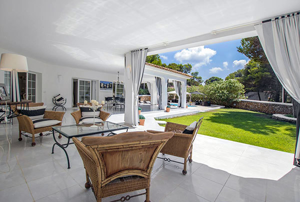 salon villa Minorque