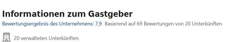 Bewertung