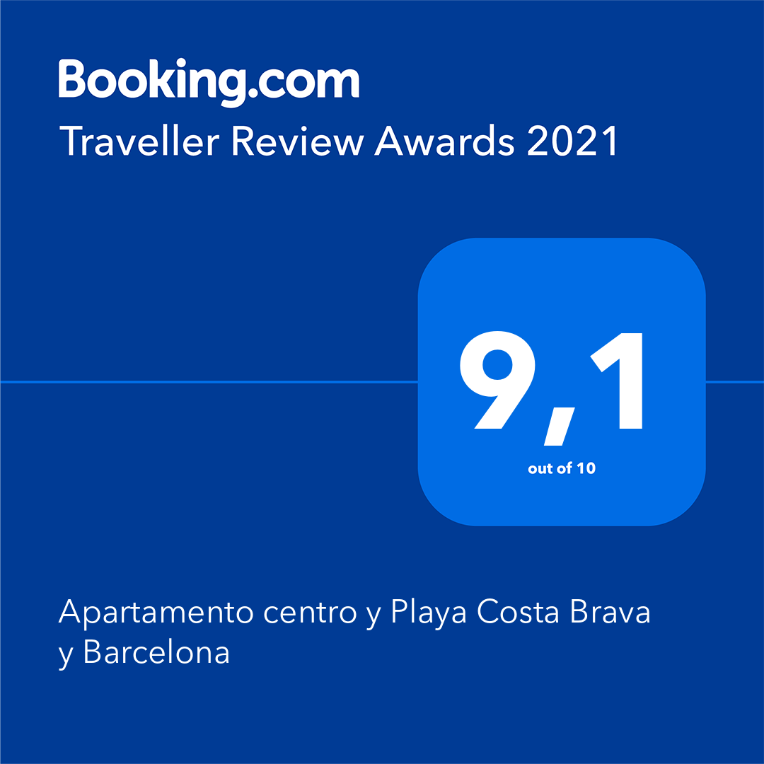 Appartement Centre et Plage Costa Brava et Barcelone - Note Booking 9 sur 10 prix voyageurs