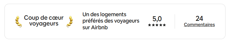 Already well reconized and appreciated on Aibnb!