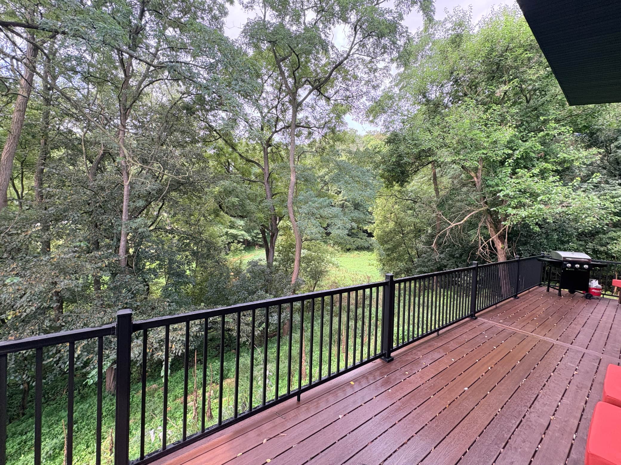 Wooded Deck View Wooded Deck View