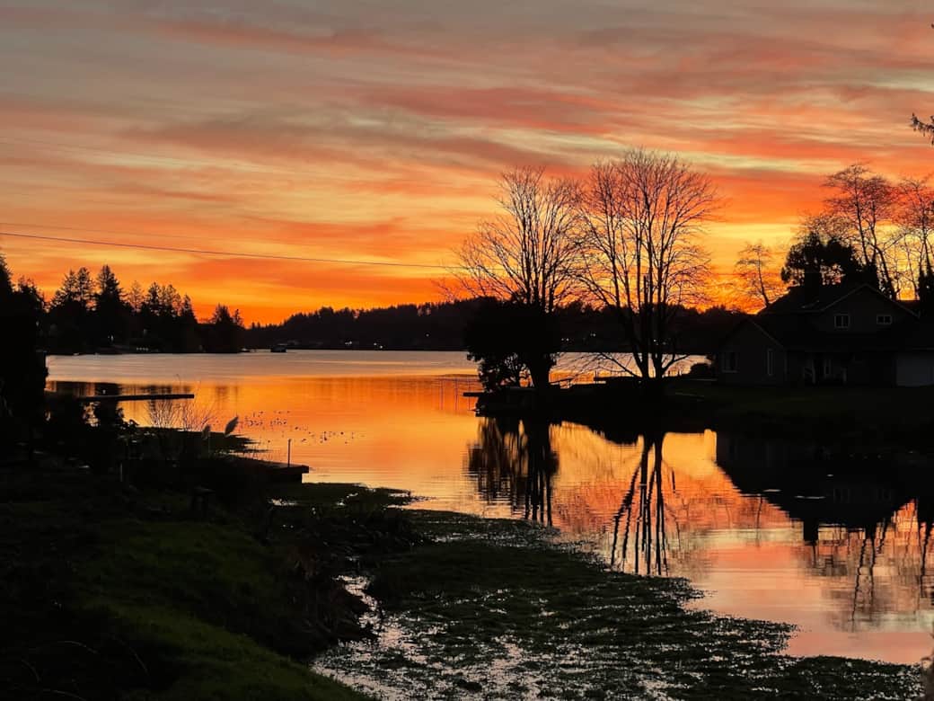 Gorgeous sunset views! 