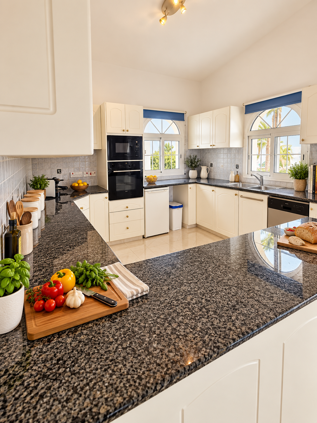 Spacious kitchen