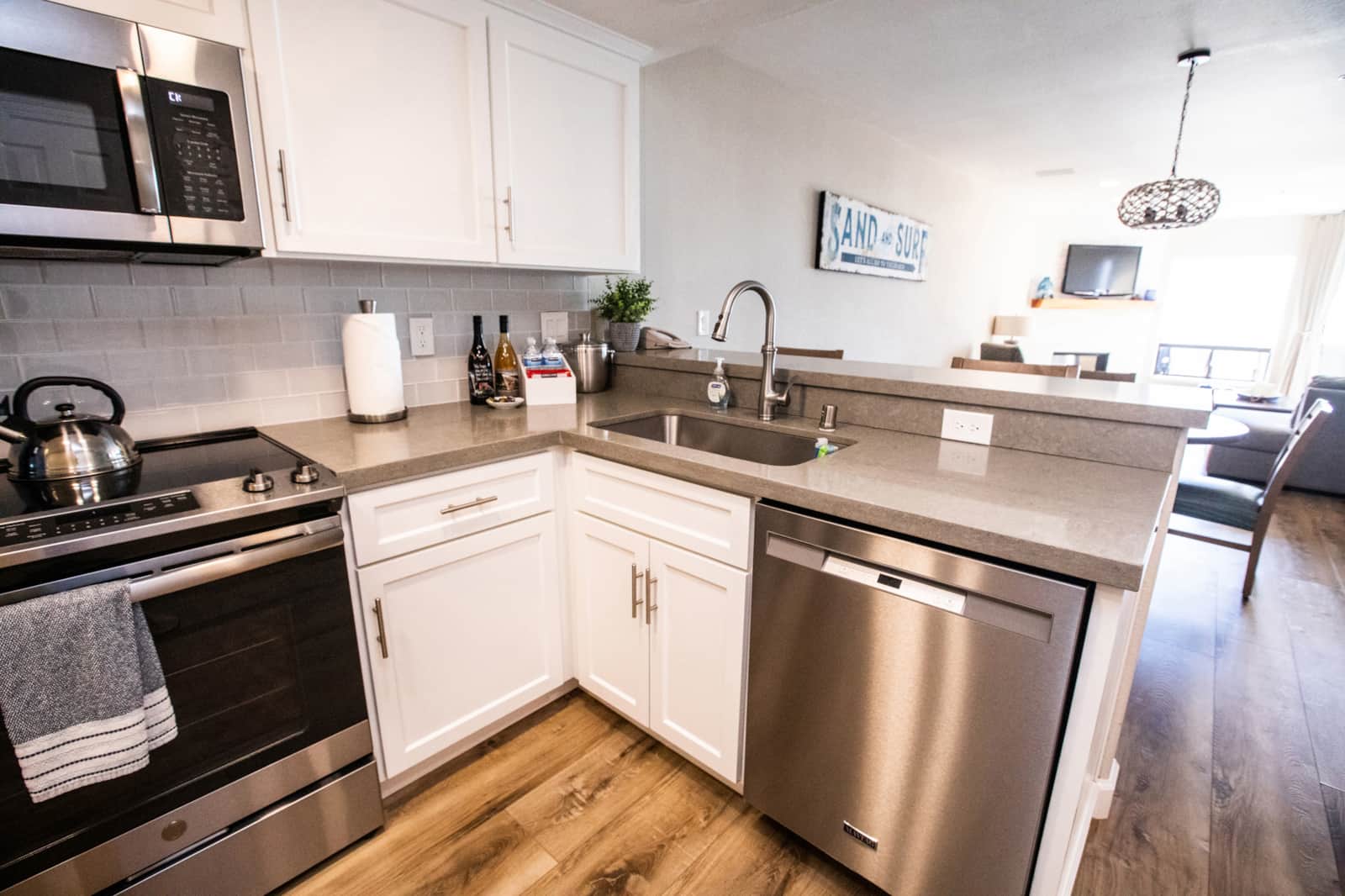 Fully equipped kitchen for an easy stay