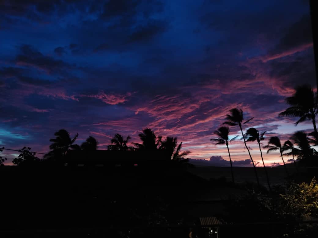 Night view from Lanai