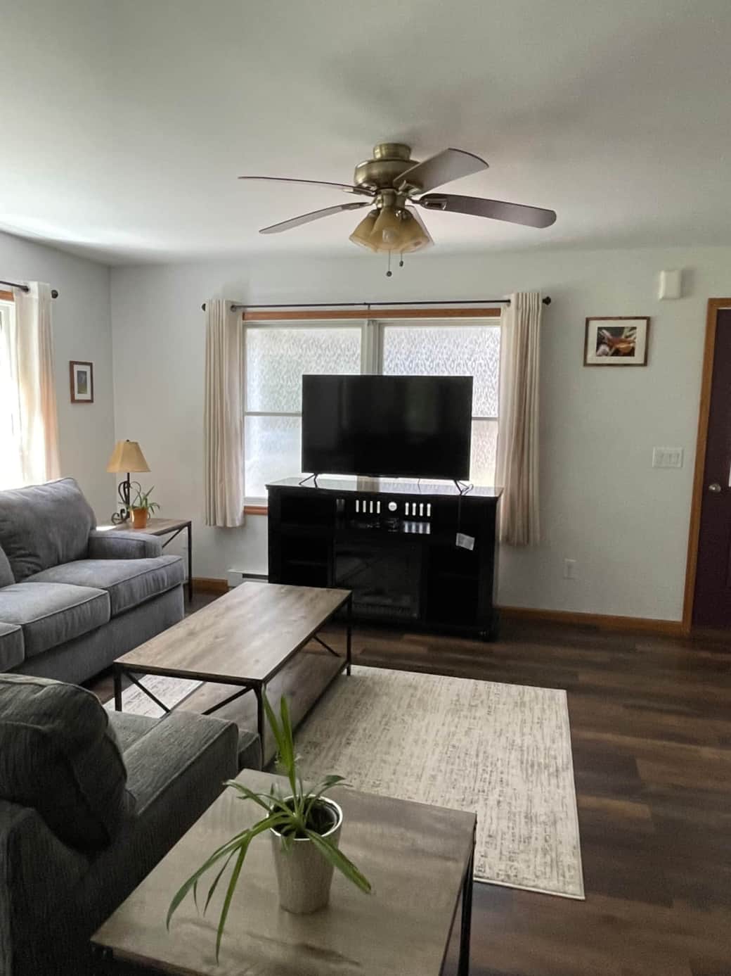 large screen tv