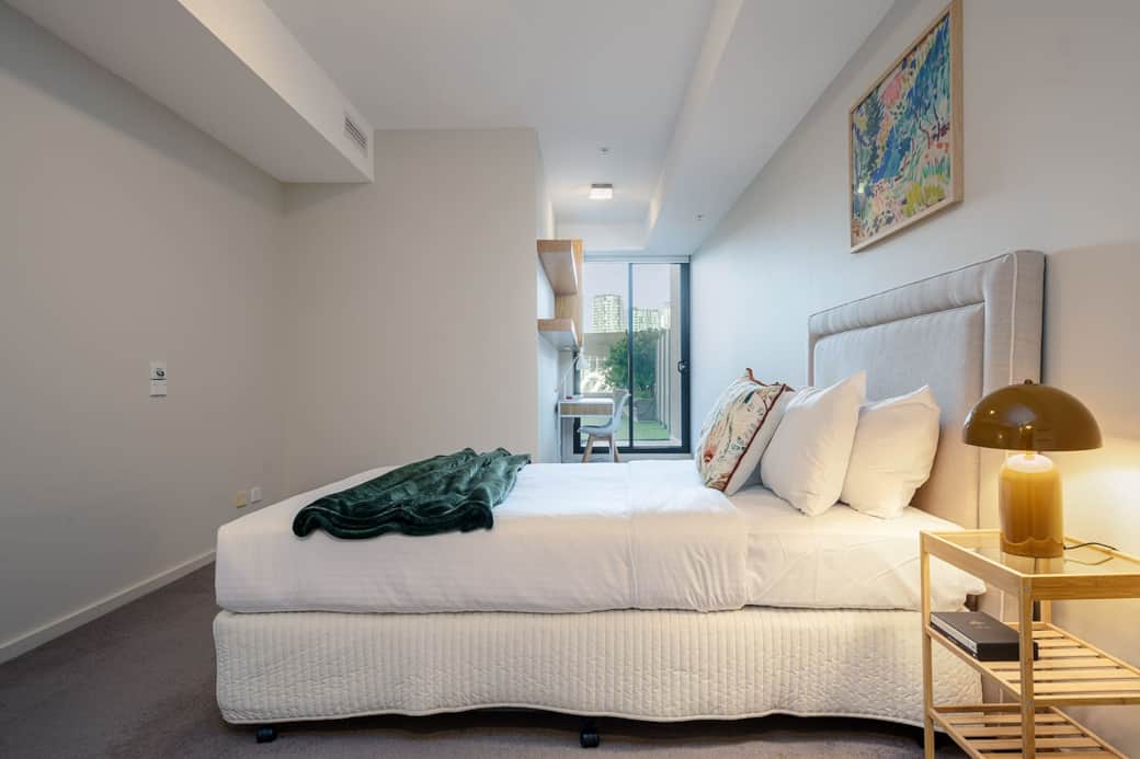 Master bedroom with dedicated workspace Master bedroom with dedicated workspace