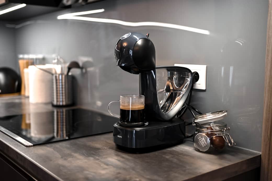 Kitchen appliances, capsule coffee machine Kitchen appliances, capsule coffee machine