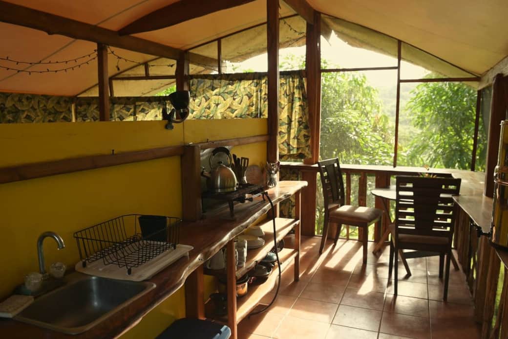 Teak Kitchenette