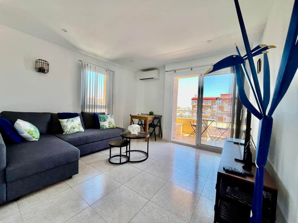 Lounge with sofa-bed