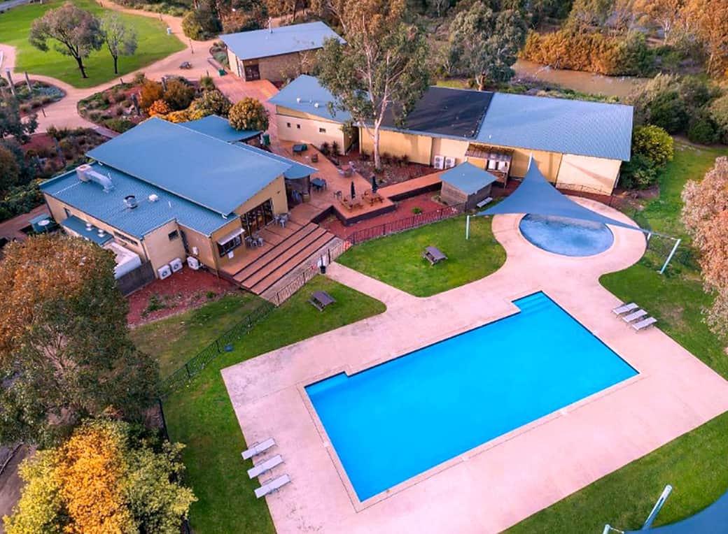 13 Aerial Pool Property