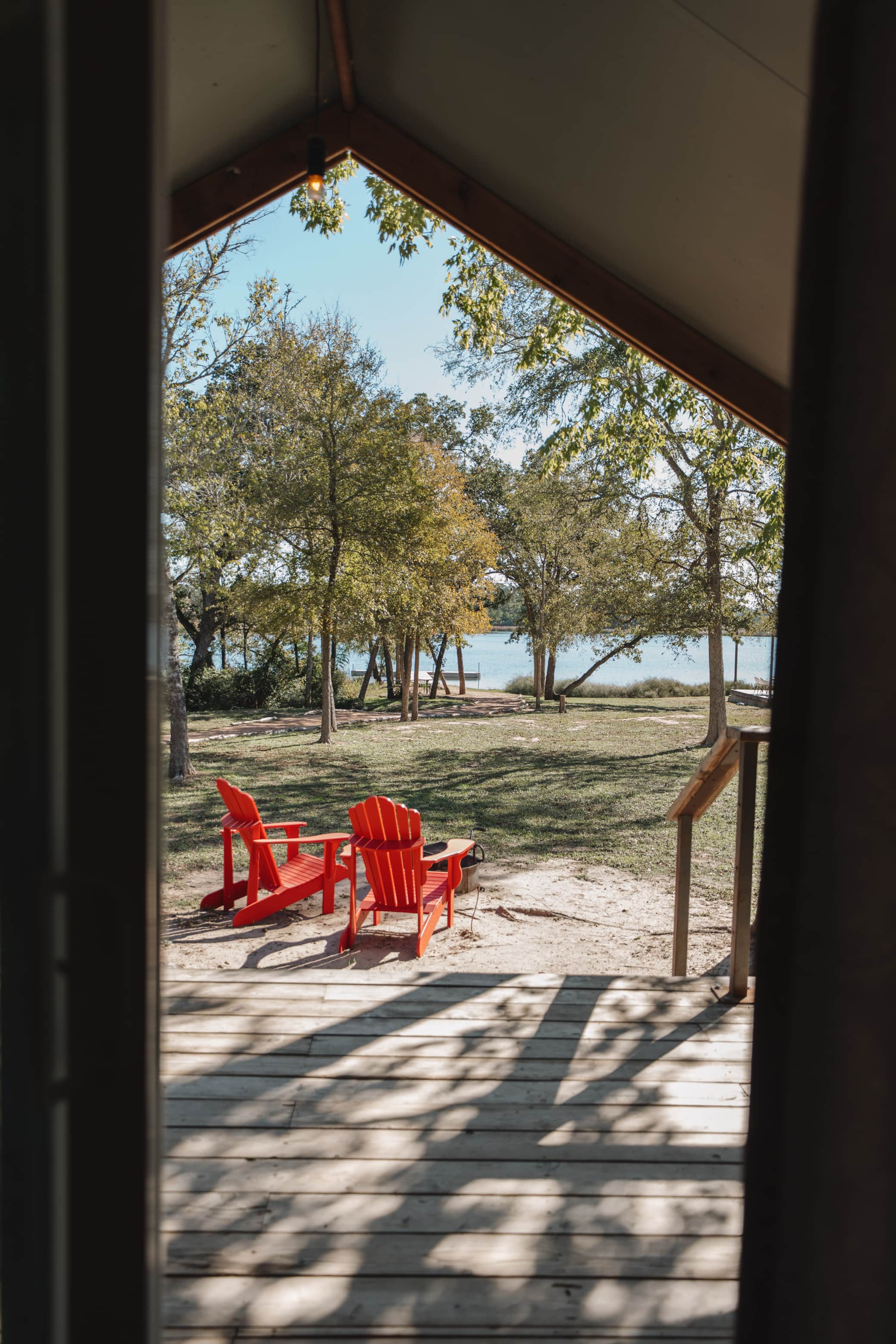 Lakefront Glamping Safari Tent #6: The Mustang — Bastrop (Austin) — vacation rental