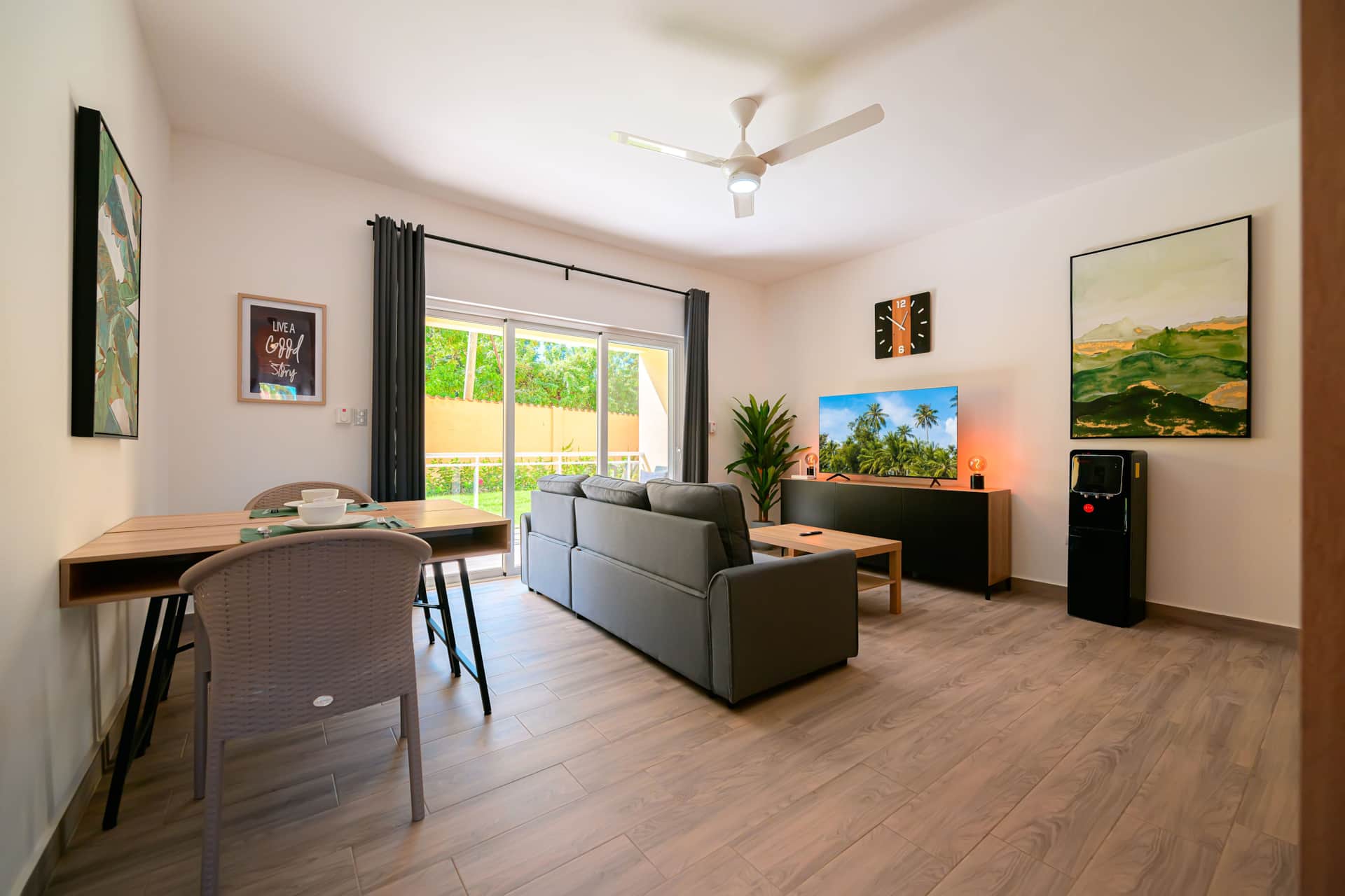 3-A3 •Sosúa •10 minutos a pie de la playa y la ciudad • Totalmente climatizado