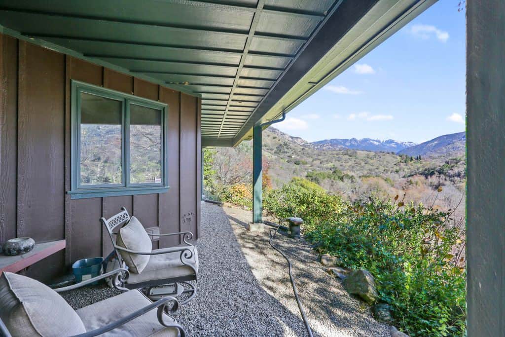 Below Balcony Area with Seating