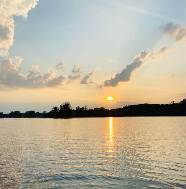 Beautiful sunsets year around