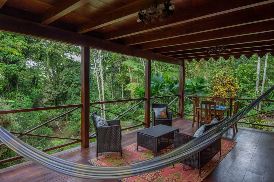 Terrace with garden view