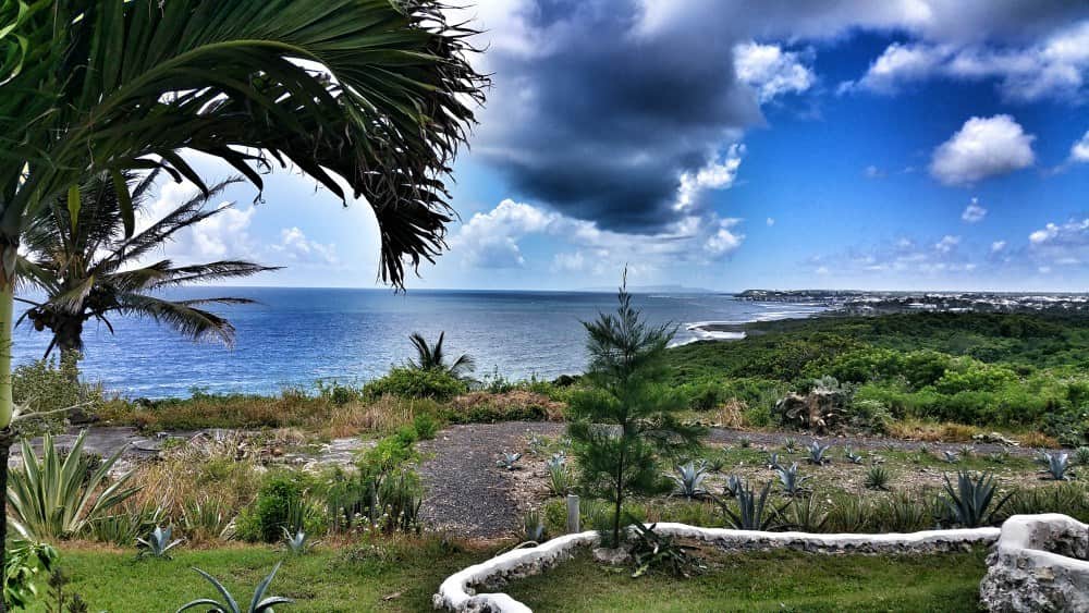 Vue mer depuis la villa Alizés