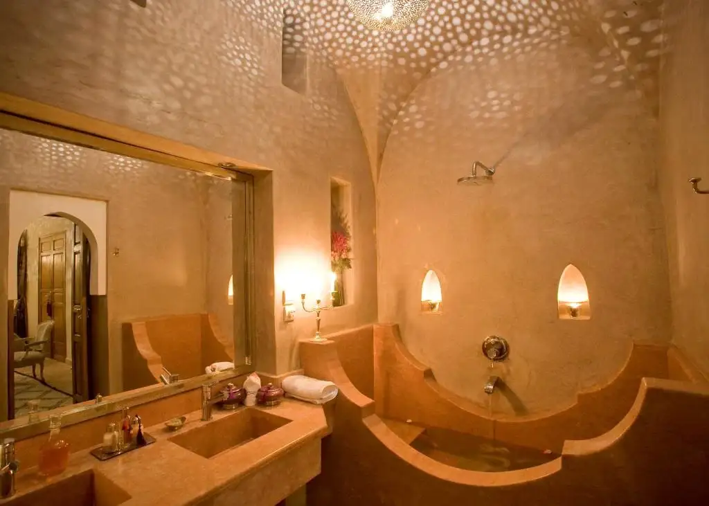 Salle de bain Rose
