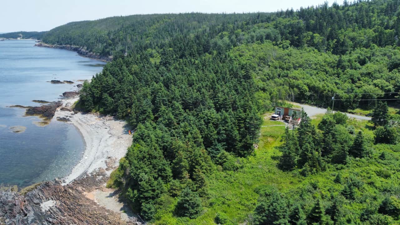 Cove & Sea sits on 160 acres of wilderness