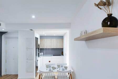 Salón, comedor y cocina