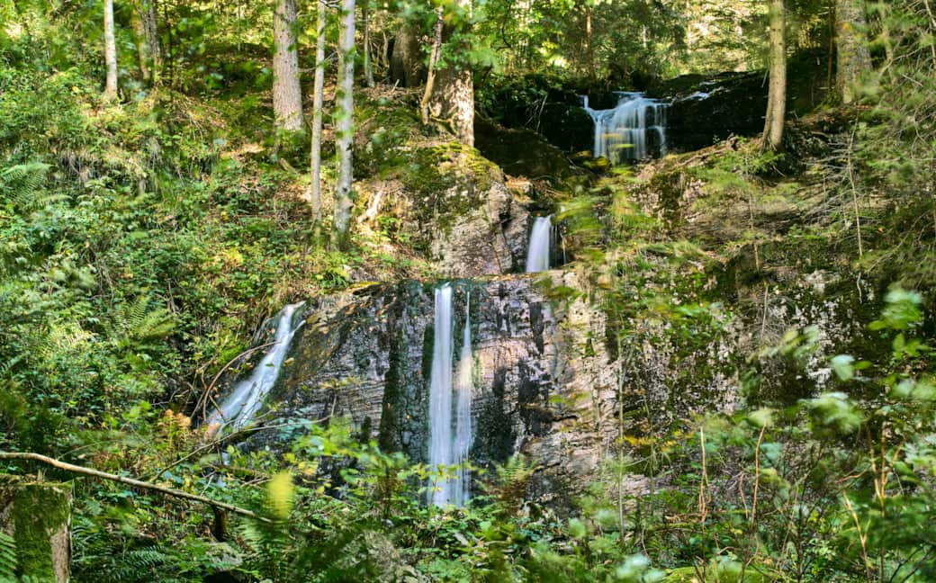 Kaskadenwasserfall