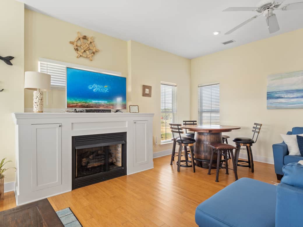 Aqua House Living Room Open Floor