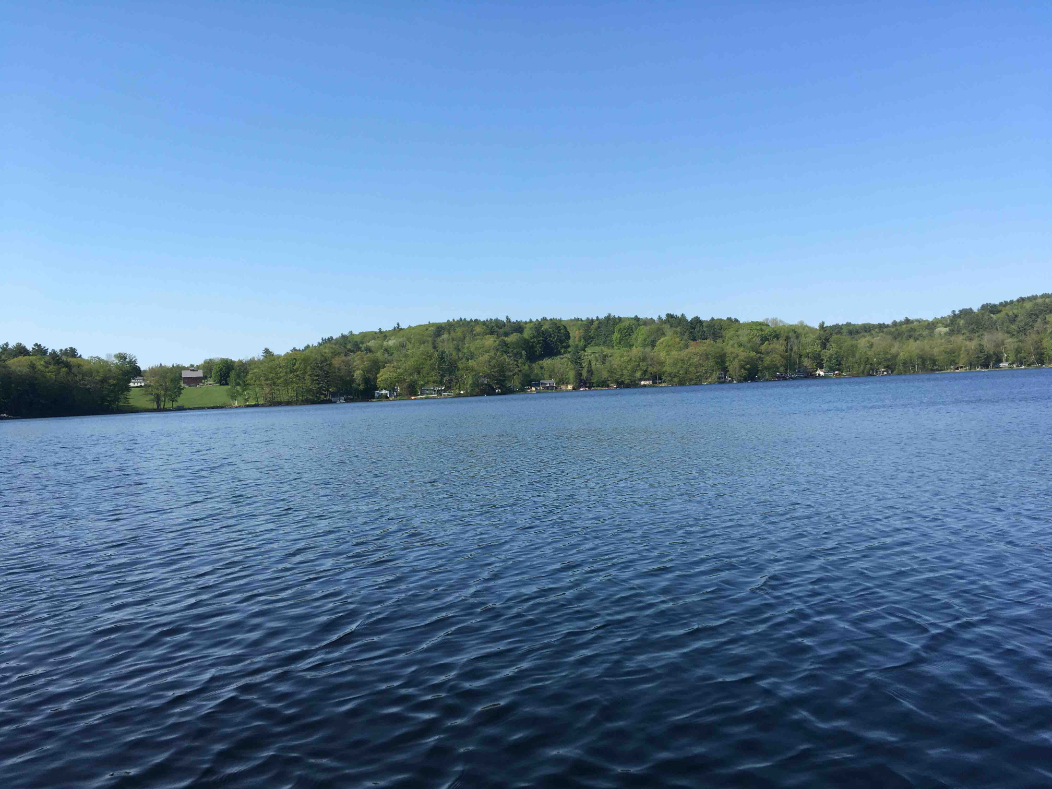 Rocky Bound Pond from a kayak
