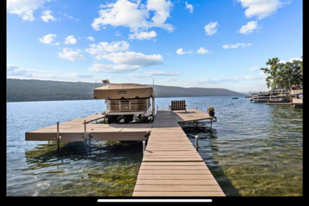 Dock has been taken out for the winter season