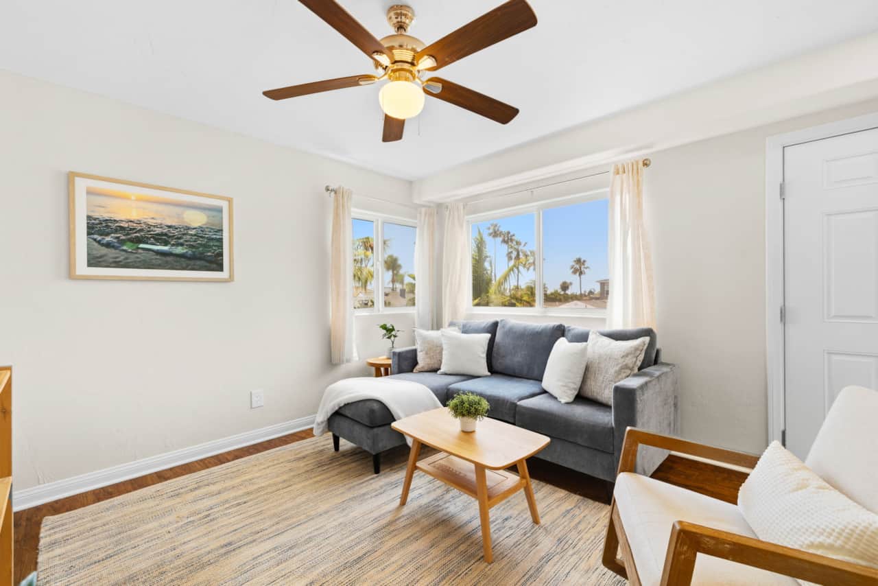 Living Area - Full of Natural Light