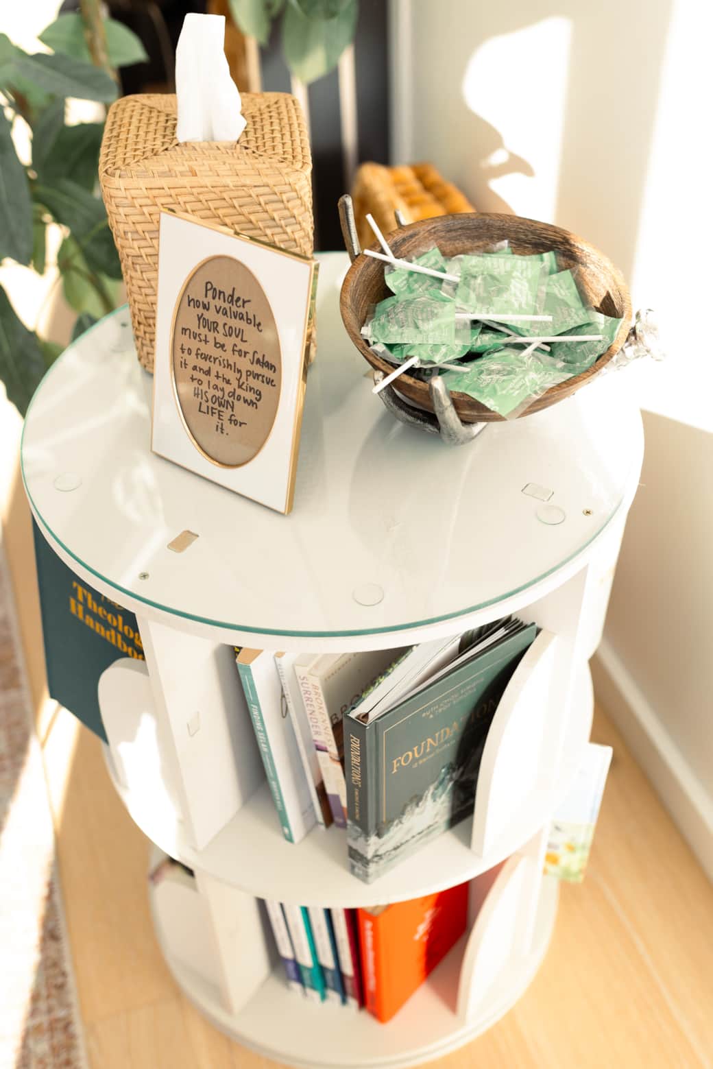 Little Library for guests enjoyment