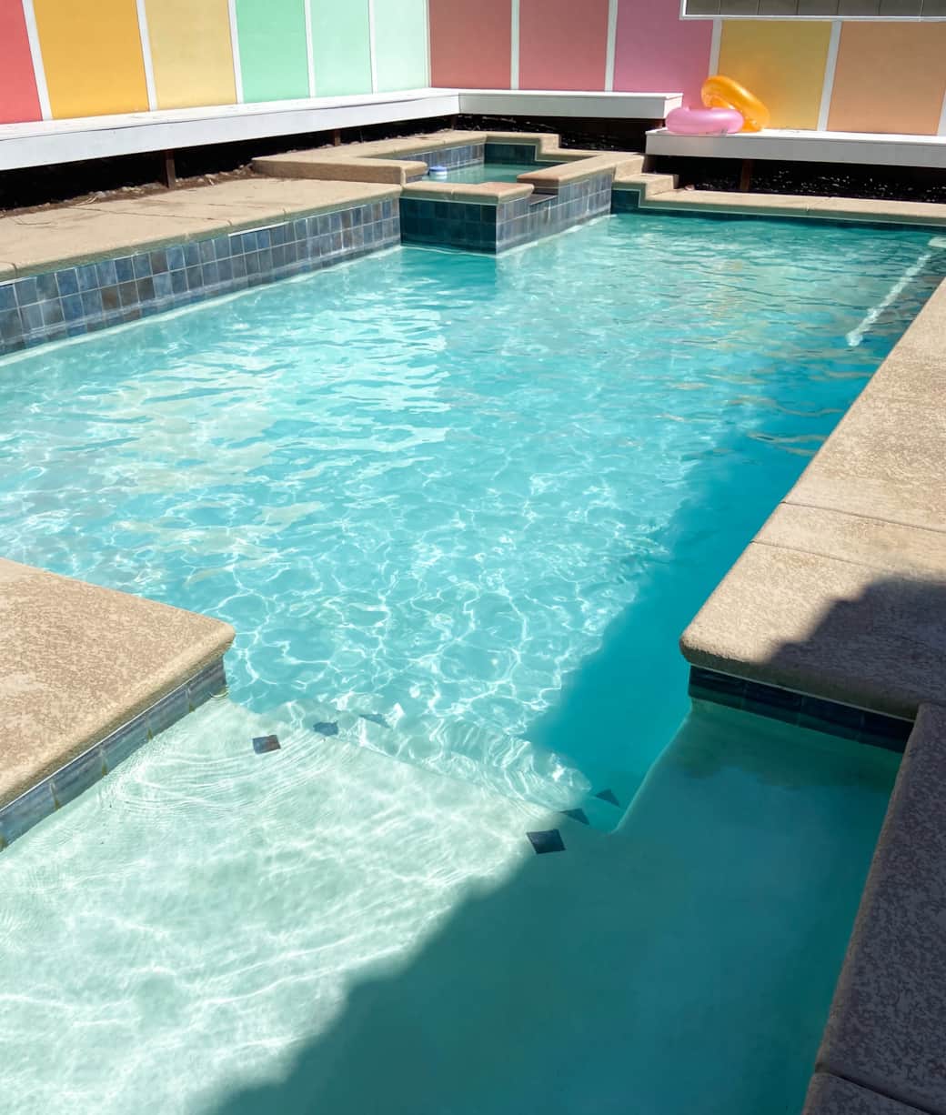 Pool Overhead View