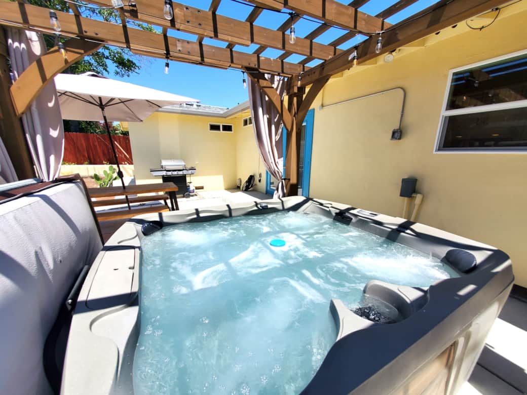 Enjoy the Hot Tub