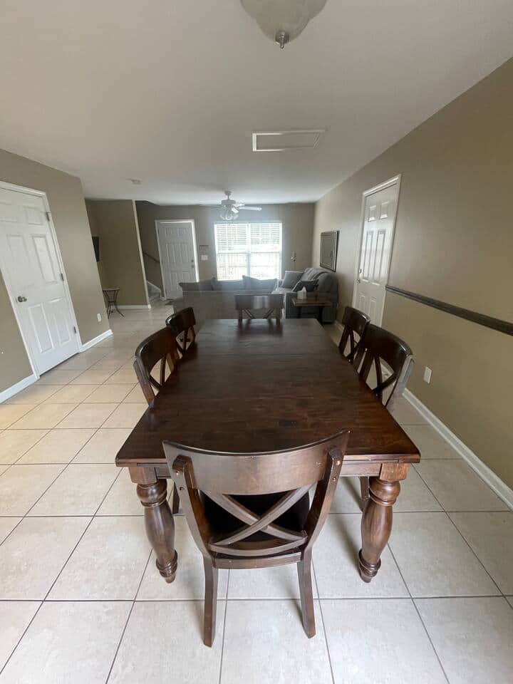 Spacious Dining table for the entire family