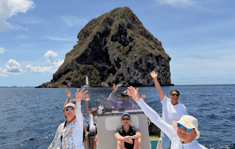 Sortie en mer EL’DORADO sur la côte Caraïbe de la Martinique