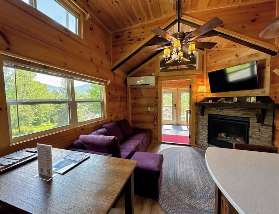 Tiny home living room
