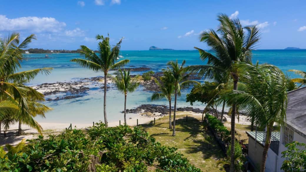 Grand Gaube is a small typical fishermen village in the North-North East of the island of Mauritius.