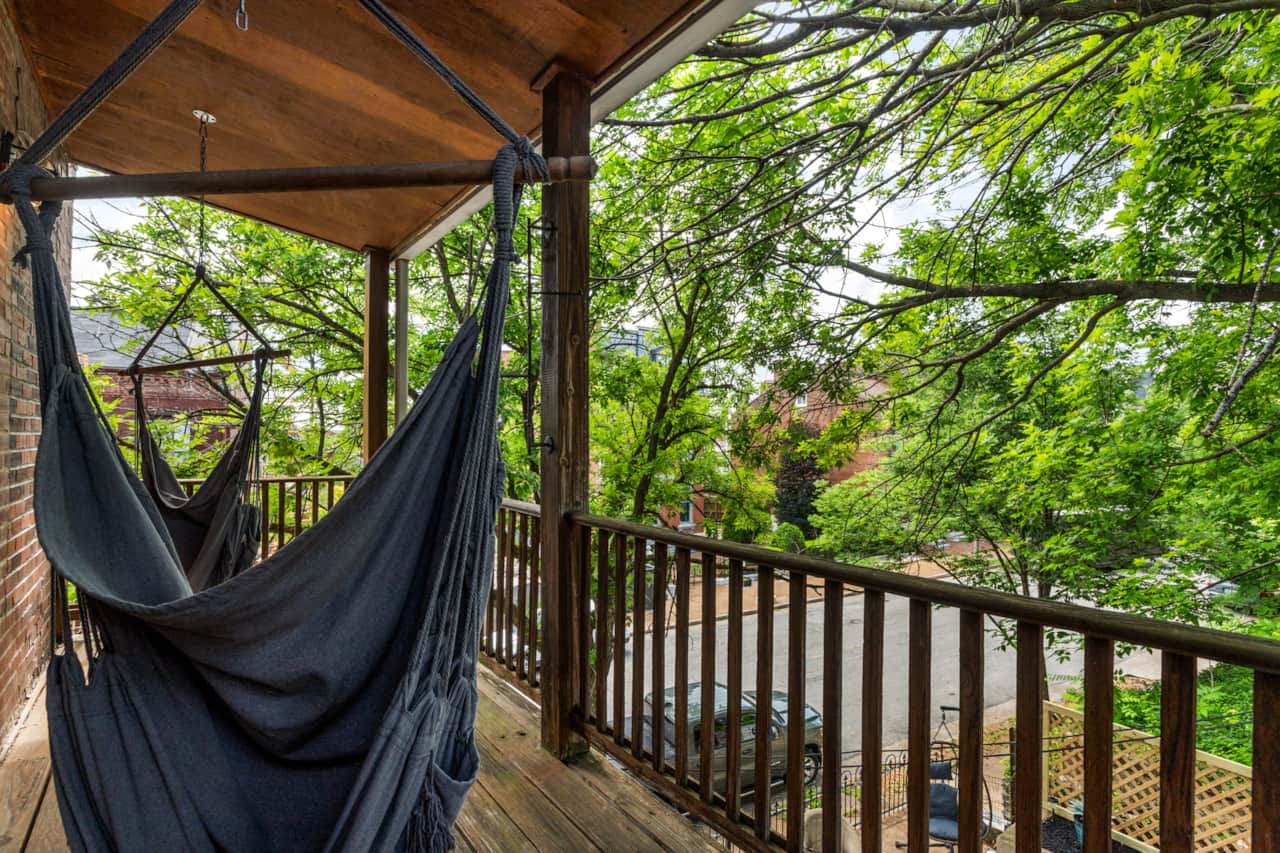 If you snag the Master Suite, there are 2 oversized hammock chairs just waiting for YOU. Relax!