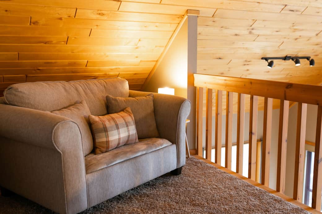 Loft area with Twin Pullout Sofa