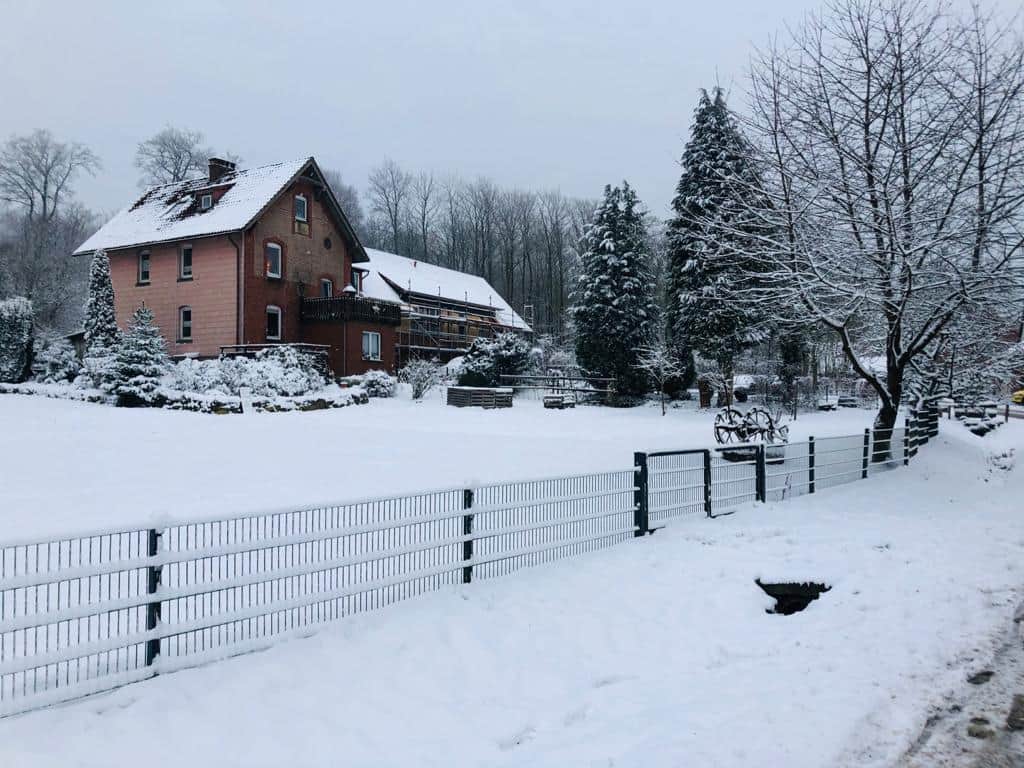Winterlandschaft läd zum Wandern ein...