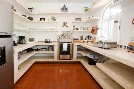 Fully equipped kitchen with everything for cooking at home- including margaritas! Fully equipped kitchen with everything for cooking at home- including margaritas!