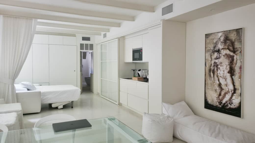 Divano letto artigianale Berto Salotti