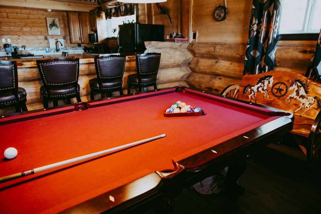 Yellowstone pool table