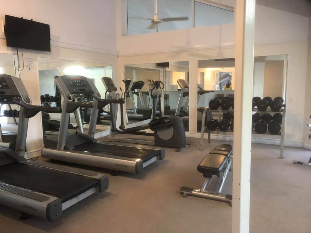 Well equipped Gym access