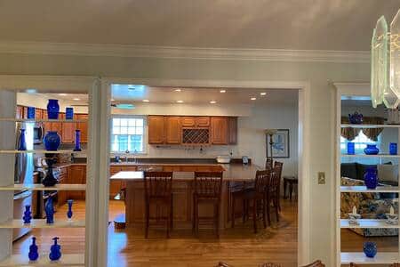 View from Dinning Room to Kitchen