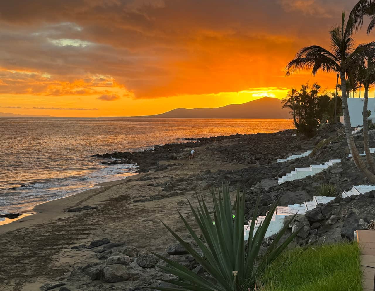 plage de Puerto del Carmen Lanzarote